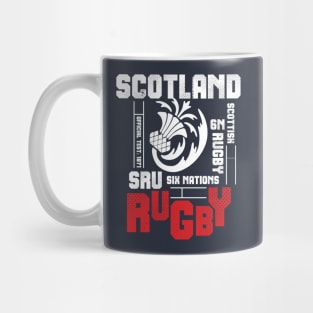 SRU Scottish Rugby Union Fan Memorabilia Mug